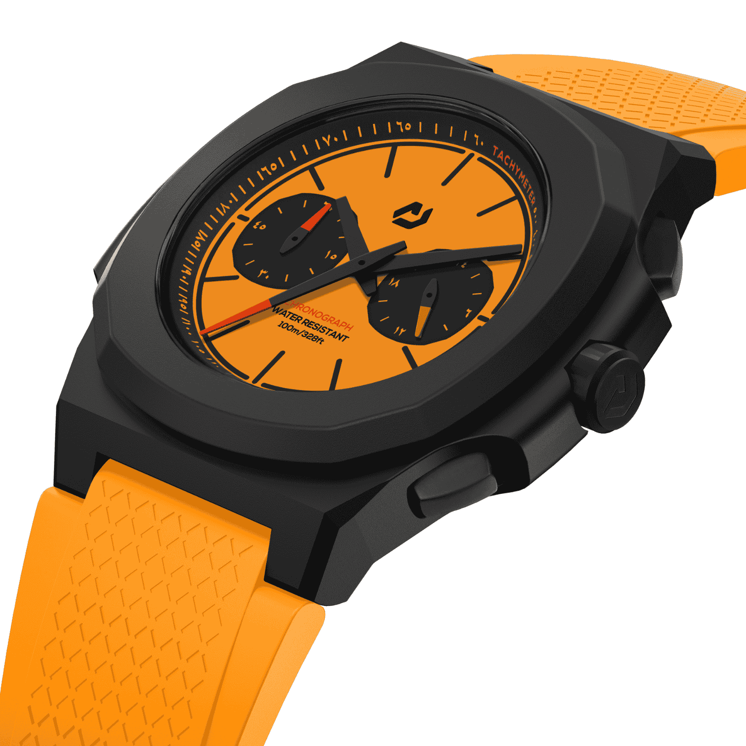 ساعت مچی مردانه نون Nuun کد Chrono Gulf Orange