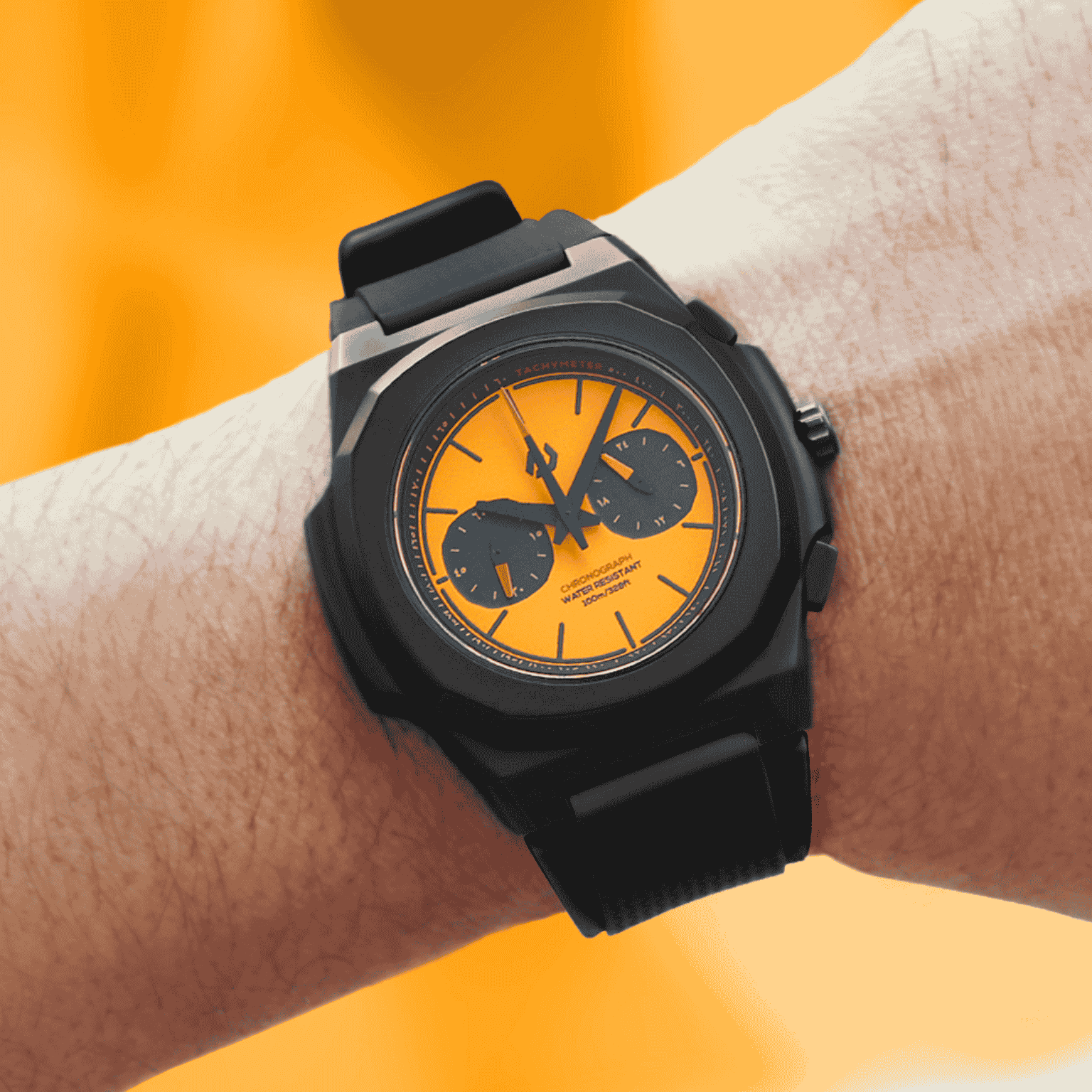 ساعت مچی مردانه نون Nuun کد Chrono Gulf Orange